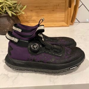 Under Armour UA Fat Tire 2 Running Purple black ortholite comfortable